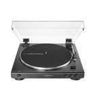 Audio-Technica AT-LP60XUSB-BK Fully Automatic Belt-Drive Stereo Turntable BLACK
