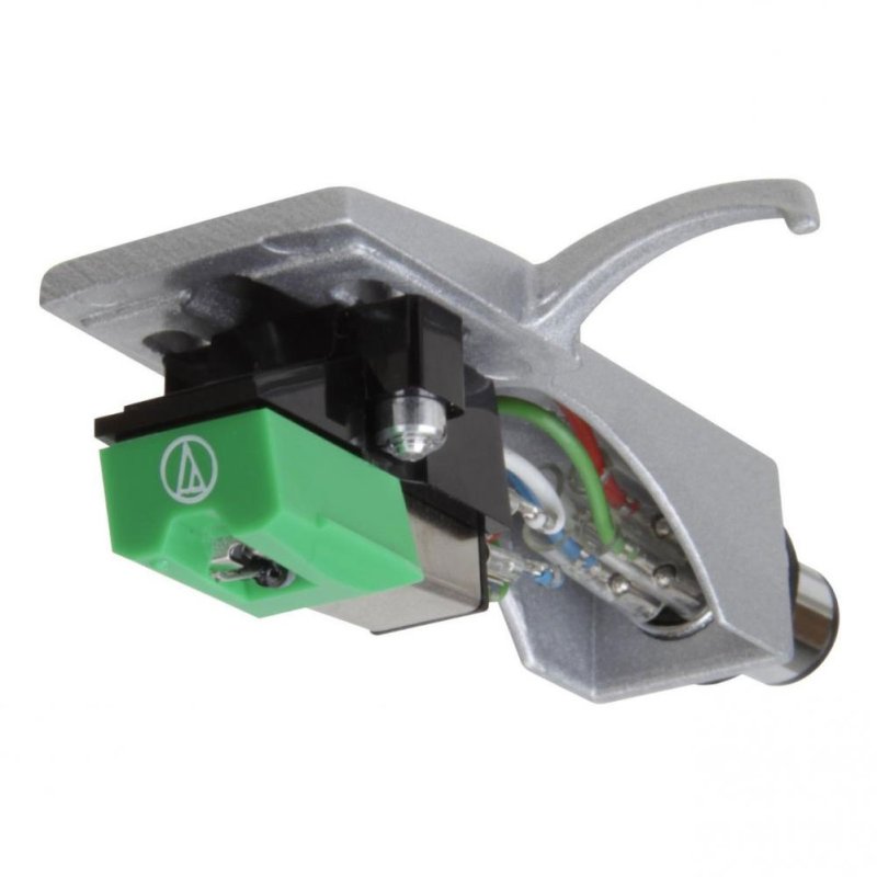 Audio-Technica AT95E/HSB Cartridge w Universal Headshell SILVER