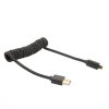Ultralink ULPHCA2D Coiled HDMI Cable A to D 12in