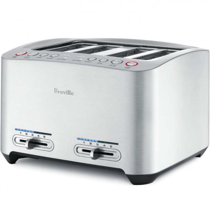 Breville BTA840XL ikon 4-Slice Die-Cast “Lift and Look” Toaster