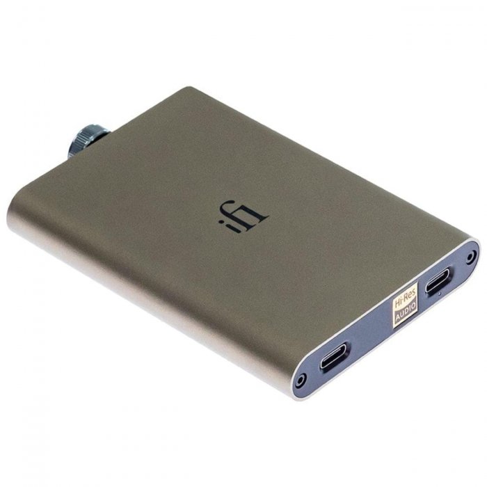 iFi Audio Hip Dac 3 Portable Hi-Res DAC/Headphone Amp TITANIUM - Click Image to Close