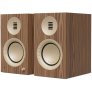 Kanto Living TUK 2nd Gen (2nd Gen) 260 W Premium Powered Speaker System with Bluetooth 5.4 Dual RCA and USB-C Inputs MATTE WALNUT W/ ROSE GOLD