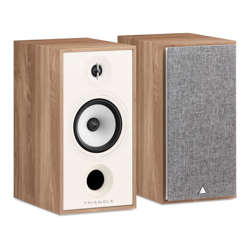 Triangle Borea BR04 Two Way Bookshelf Loudspeaker 6.5 Inch Midwoofer EFS Tweeter (Pair) LIGHT OAK