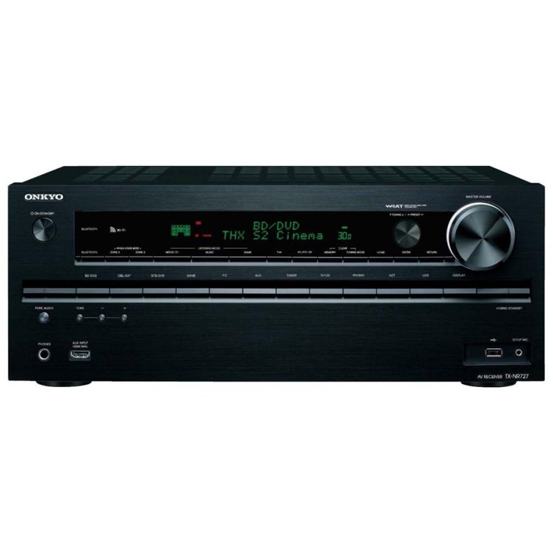 Onkyo TX-NR727 7.2-Channel Network Home Cinema A/V Receiver