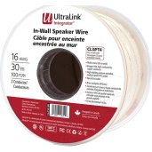 UltraLink CL216100 Integrator In Wall Speaker Wire 16 Guage Mini Spool (100ft)