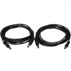 Sanus CAPW09 EcoSystem 9-Foot Power Wire for Low-Voltage Rack Equipment (2 pack)