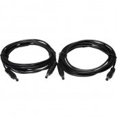 Sanus CAPW09 EcoSystem 9-Foot Power Wire for Low-Voltage Rack Equipment (2 pack)