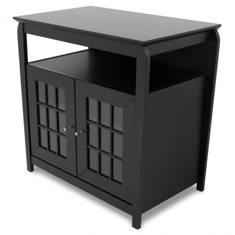 TechCraft BAY3232B "Tall Boy" TV Stand for 32" TVs (Black)