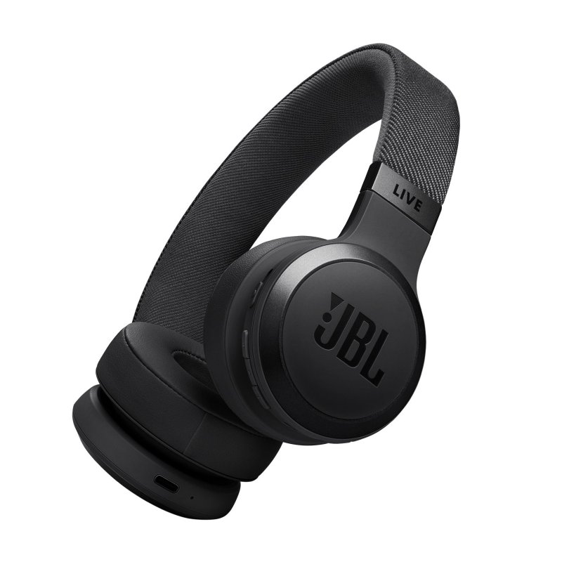 JBL Live 670NC Wireless On-Ear Noise Cancelling Headphones BLACK