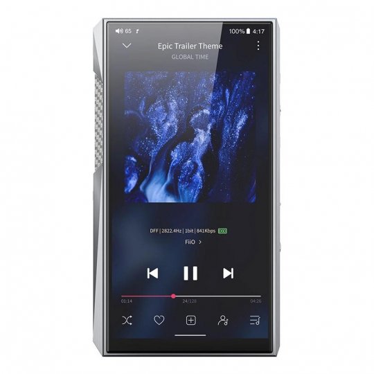 FiiO M23 SS Hi-Res Portable Digital Music Player (Replaces M11 Plus) STAINLESS [2024]
