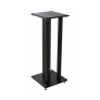 NorStone STYLUM MAX Speaker Stands (Pair) BLACK SATIN