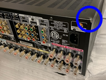 Description image for Denon AVRX6700H Receiver 11.2 Channel Receiver  - Cosmetic Imperfection