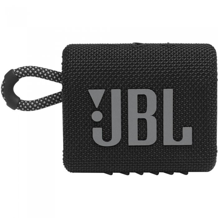 JBL Go 3 Portable Bluetooth Speaker BLACK - Click Image to Close