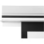 Grandview Recessed Integrated 120-Inch Motorized Projection Screen RHT-MIR (16:9) SILVER CASING