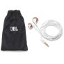 JBL Tune 205 Wired Earbud Headphones with Mic ROSE GOLD