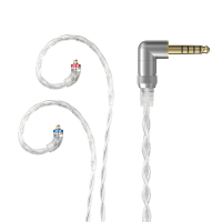 FiiO LC-4.4D 4.4mm Monocrystalline Pure Silver MMCX Earphone Cable