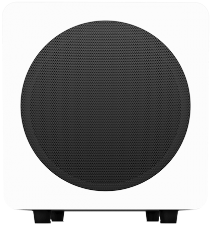 Description image for Kanto SUB8MW 8-Inch Active Subwoofer MATTE WHITE - Open Box
