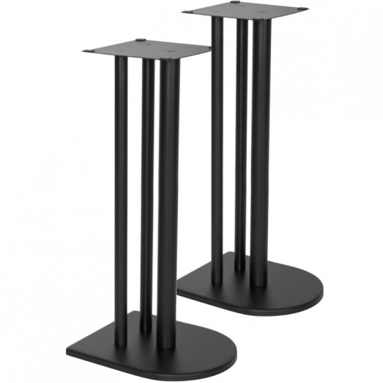 Sonora S3M-30 30-Inch Three-Post Metal Speaker Stand (Pair) BLACK