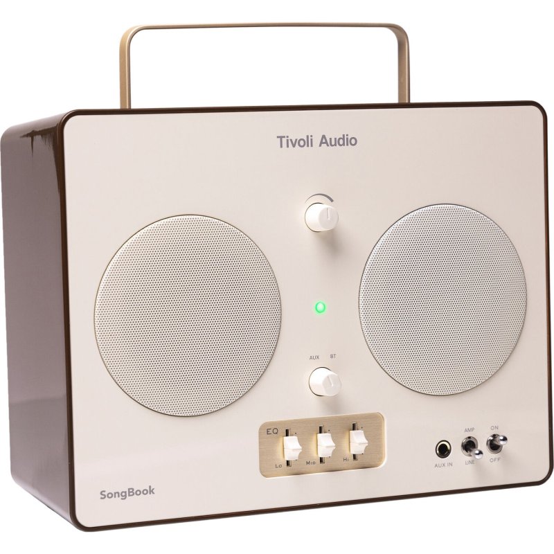 Tivoli Audio Songbook Portable Bluetooth Speaker CREAM/BROWN