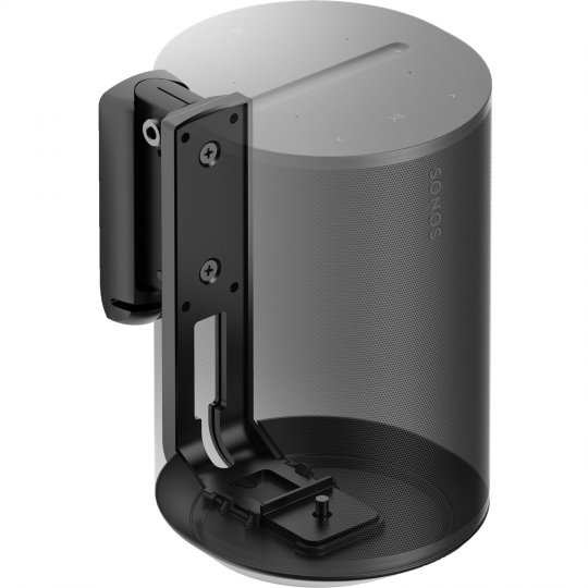 FLEXSON Wall Mount with Corner Piece for Sonos Era 100 Speaker (Each) BLACK