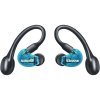 Shure AONIC 215 True Wireless Audio Secure Fit Over-Ear In-Ear Headphones BLUE