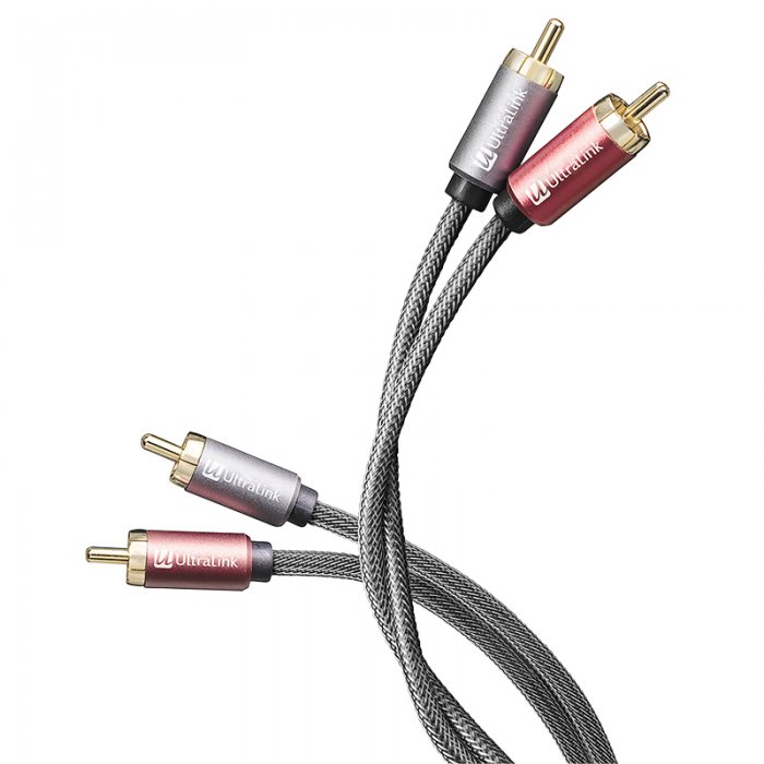 UltraLink High-purity Copper Shielding 24K Gold Plated Connectors Audio Cable (2m) - Click Image to Close