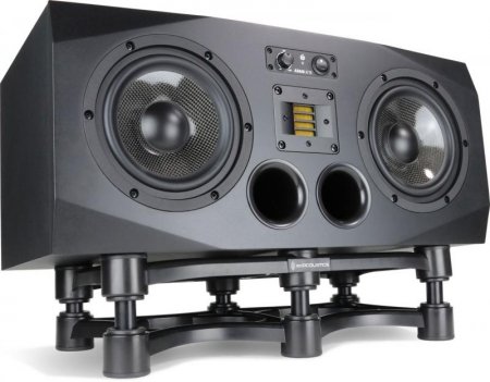 Description image for IsoAcoustics ISO 430 Isolation Stand for Studio Monitors BLACK