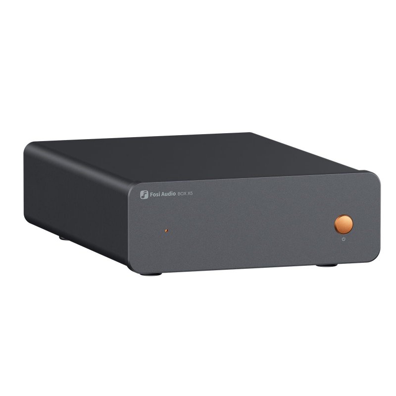Fosi Audio BOX5 Phono Preamp for Turntable BLACK