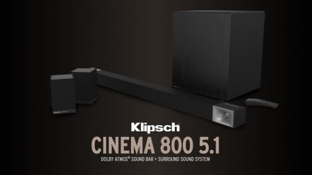 Loa Soundbar Klipsch Cinema 800 5.1 (Full Option) - Mac Center