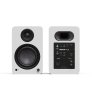 Kanto Living YU6 2nd Gen (2nd Gen) 200 W Powered Speakers System with Bluetooth 5.3 Phono Preamp USB-C WHITE
