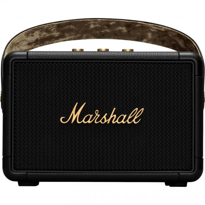 Marshall Kilburn II Portable Bluetooth Speaker BLACK/BRASS - Click Image to Close