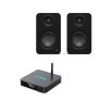 FiiO SR11 Streaming Music Receiver & Kanto YU4 2nd Gen Powered Speaker Streaming Bundle BLACK