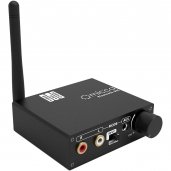 Micca Digital to Analog Audio Converter with 164ft Long Range Bluetooth 4.2 Transmitter