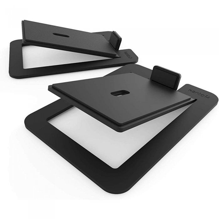 Kanto S6 Desktop Top Speaker Stands Large BLACK - Click Image to Close