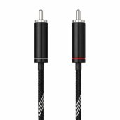 Pro-Ject Connect it Line DS RCA to RCA No Ground Audio Interconnect Cable 1.23m