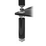 NorStone Stabbl Three Glass Shelf AV Rack BLACK