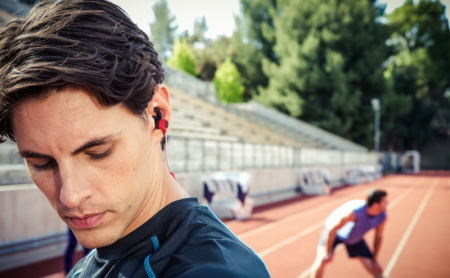 Description image for JBL JBLREFLECTMINIBTBLK Reflect Mini Bluetooth In-Ear Sports Headphones BLACK