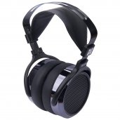 Over Ear Full-Size Planar Magnetic Headphones Adjustable Headphones BLACK