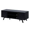 Sonora S40V55N 55" Wide Adjustable TV Stand BLACK