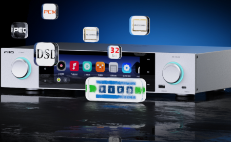 Description image for FiiO S15 Desktop High-Res Audio Streamer SILVER