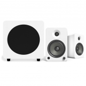 Kanto YU6MW + SUB8MW Powered Speakers and Subwoofer BUNDLE MATTE WHITE - Open Box