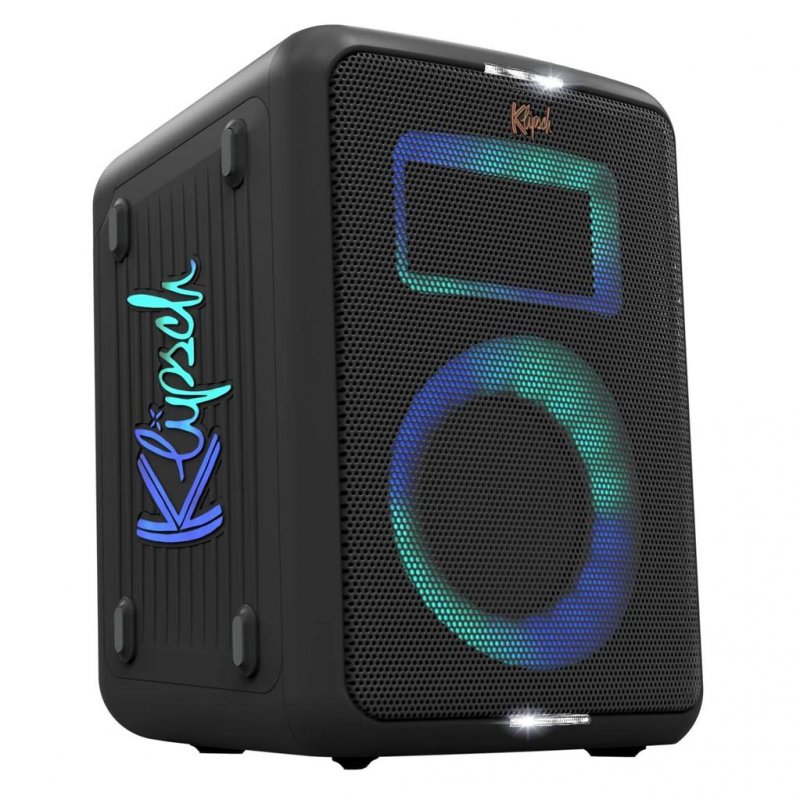 Klipsch VEGAS Music City Party Series Rechargeable Speakerr BLACK