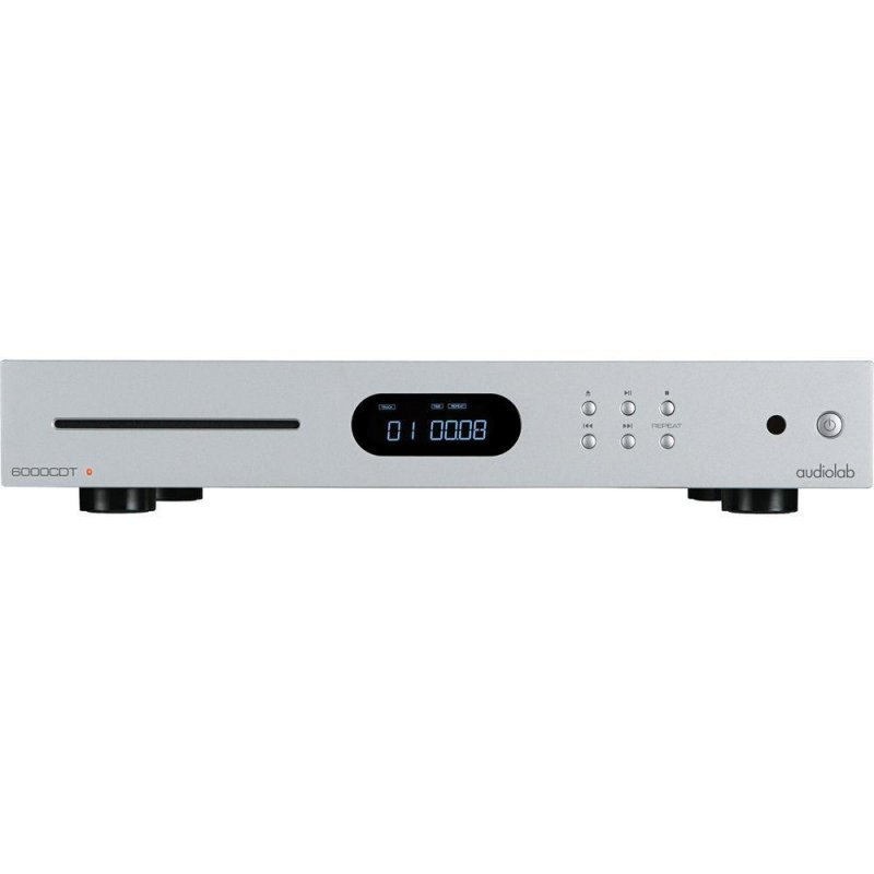 Audiolab 6000CDT Dedicated CD Transport with Remote SILVER - Open Box