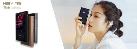 Description image for HiBy R5 High-Resolution Lossless Music Player ALLOY BLACK
