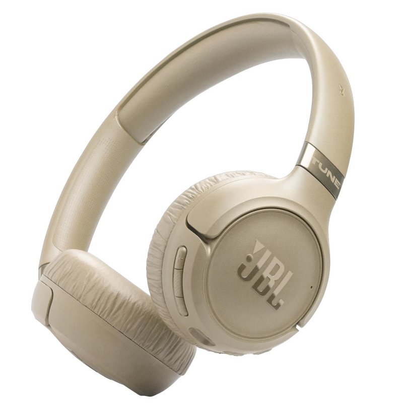 JBL Tune 680NC Wireless On-Ear Adaptive Noise Cancelling Headphones BEIGE