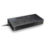 Ultralink Smart AV WiFi Surge Protector Power Bar BLACK