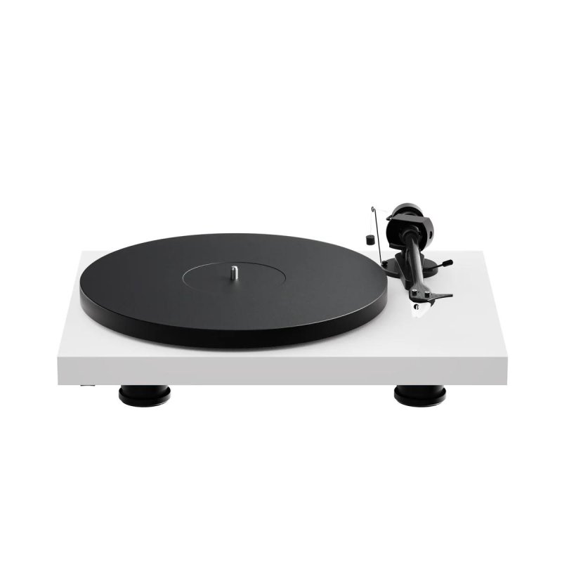 Pro-Ject Debut EVO 2 Belt Drive Turntable Carbon Tonearm Electronic Speed Control (PICK IT MM EVO) SATIN WHITE