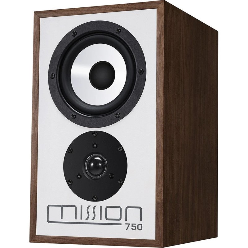 Mission 750 2-Way Standmount Speakers WALNUT
