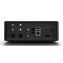 Bluesound NODE ICON Hi-Res Wireless Music Streamer with Triangle Borea BR03 CONNECT Powered Bookshelf Speakers Bundle BLACK/OAK