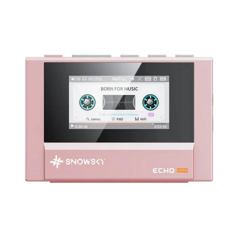 FiiO Echo Mini Portable High-Res Lossless Music Player PINK